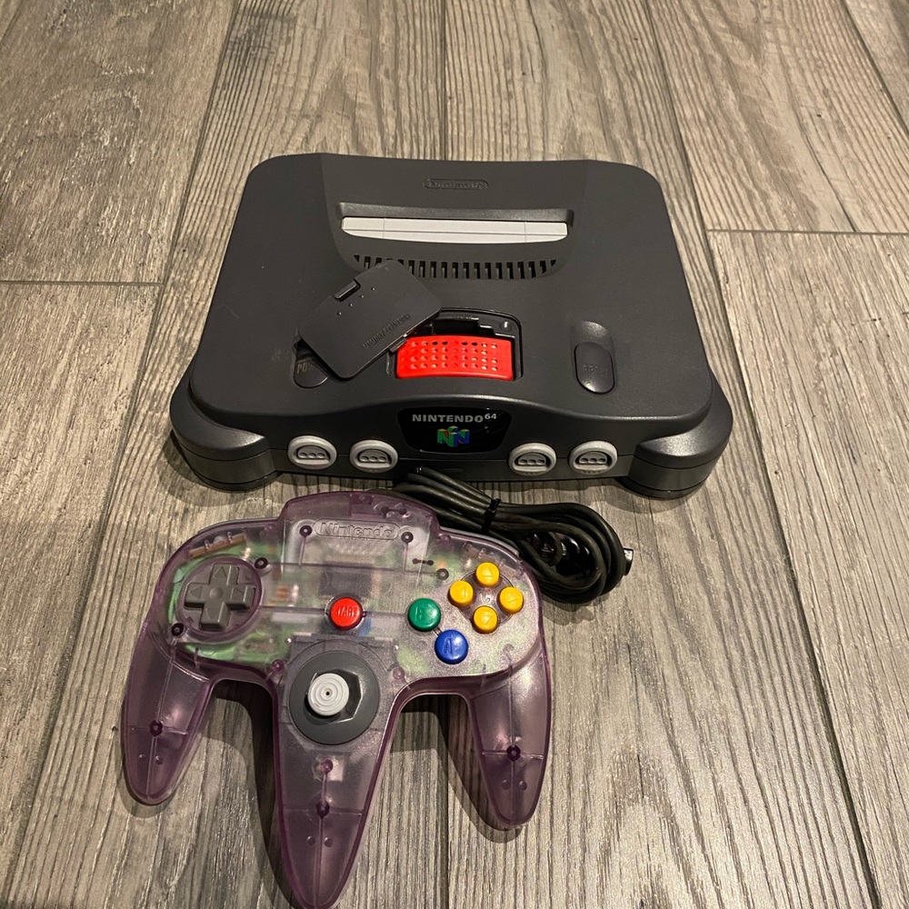 N64 Console and Controller